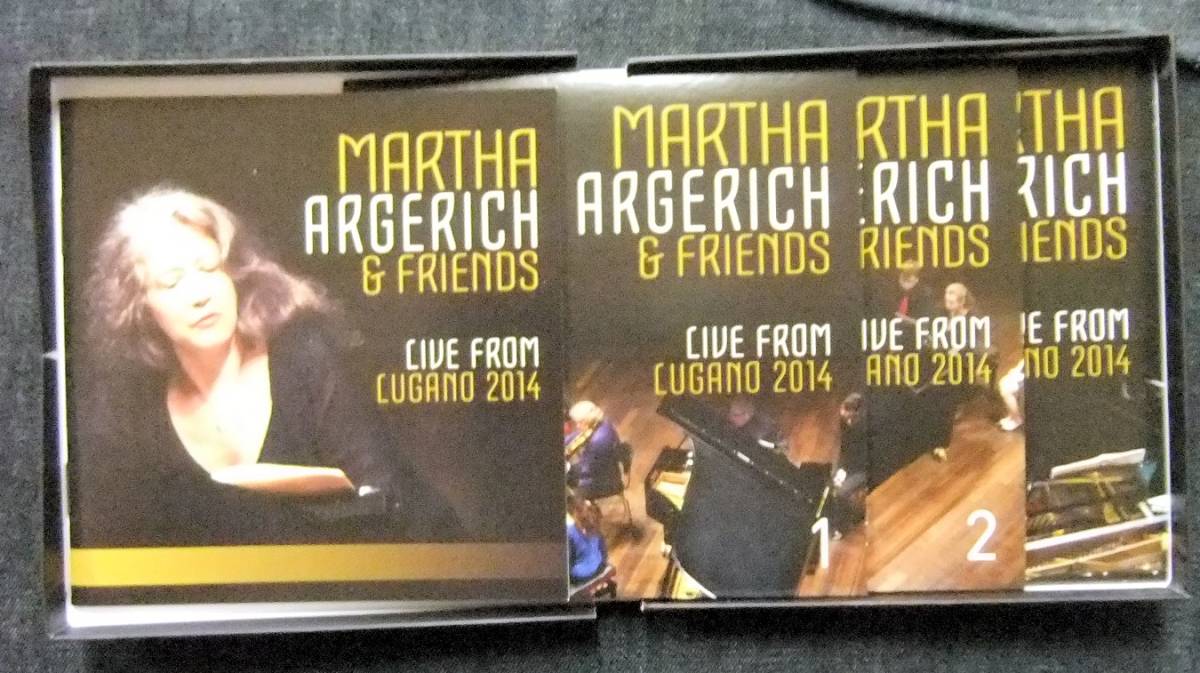 CD-BOX　3枚組　MARTHA　ARGERICH　＆FRIENDS　LIVE FROM LUGANO　2014　マルタ・アルゲリッチ　クラシック　輸入盤_画像2