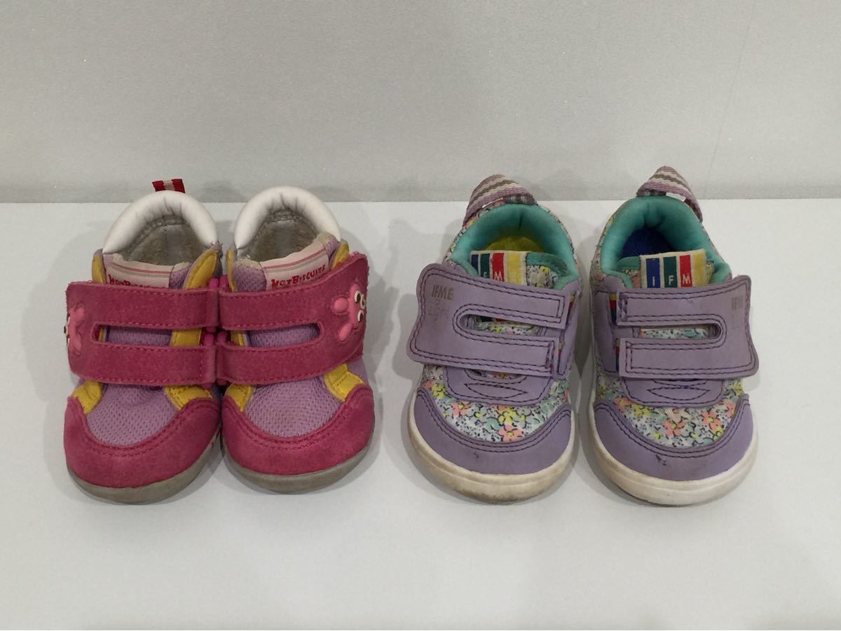 Paypayフリマ ベビーシューズ 11 5センチ 12センチ女の子 ミキハウスホットビスケッツ靴2点セット Paypayフリマ ベビーシューズ 11 5センチ 12センチ女の子 ミキハウスホットビスケッツ靴2点セット