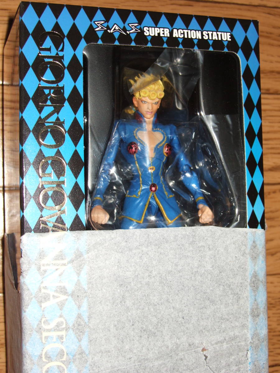 ◆初版 新品 超像可動 ジョジョの奇妙な冒険 第5部 ジョルノ・ジョバァーナ セカンド JOJO