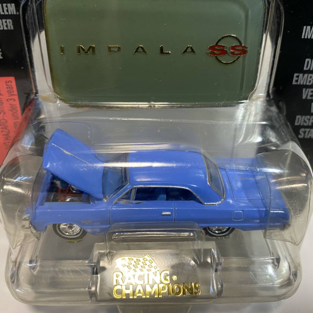 RACING CHAMPIONS 1/64 1964 CHEVY IMPARA SS Chevy Impala выгорел цвет 