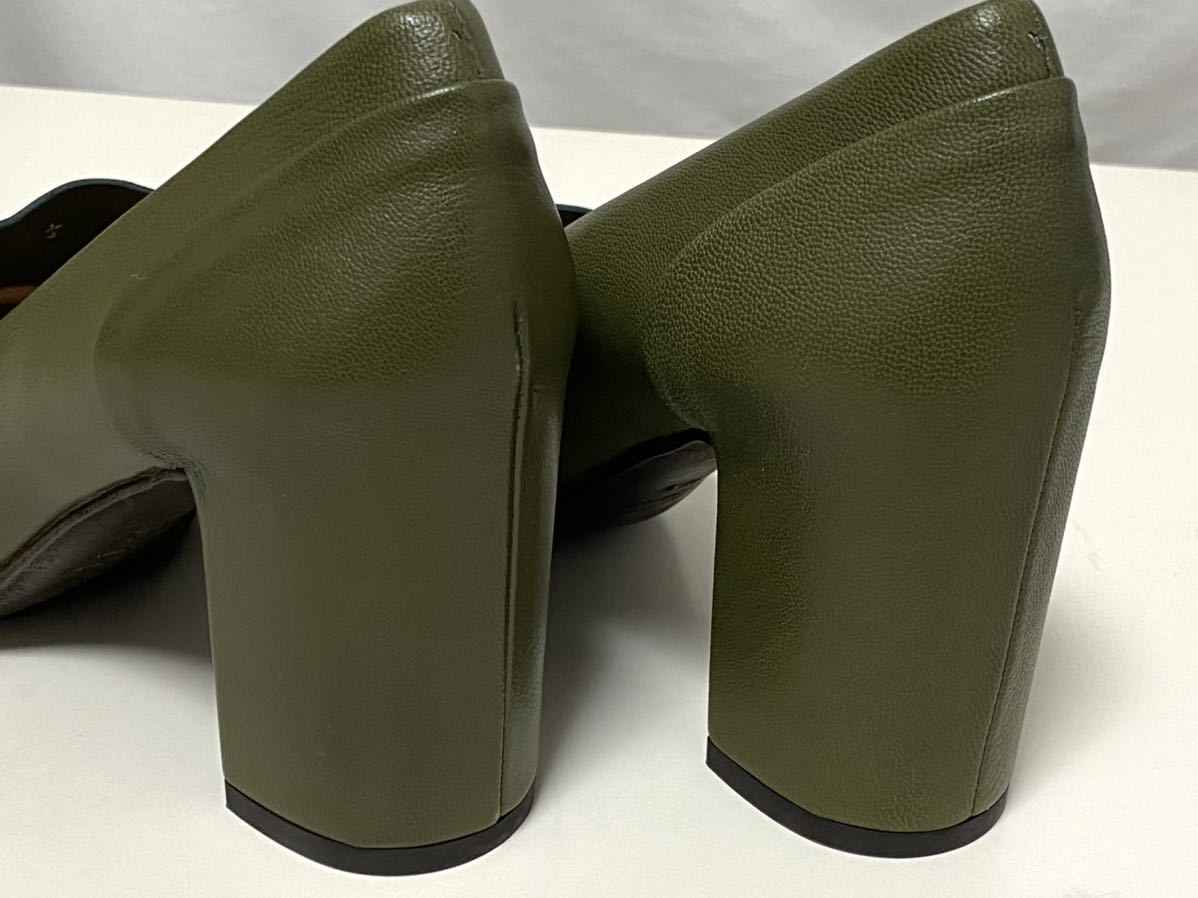 *[ не использовался ] ROBERTO DEL CARLOro ремень Dell karuro кожа туфли-лодочки? размер 36.5 ( Япония размер 23 чуть более -23.5. стандарт ) справка розничная цена 53500 иен 