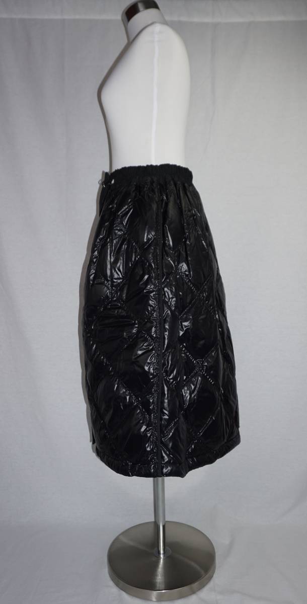 モンクレール ジーニアス ダウンスカート 定価115500円 M ブラック ダウン スカート GONNA 40 MONCLER_画像6