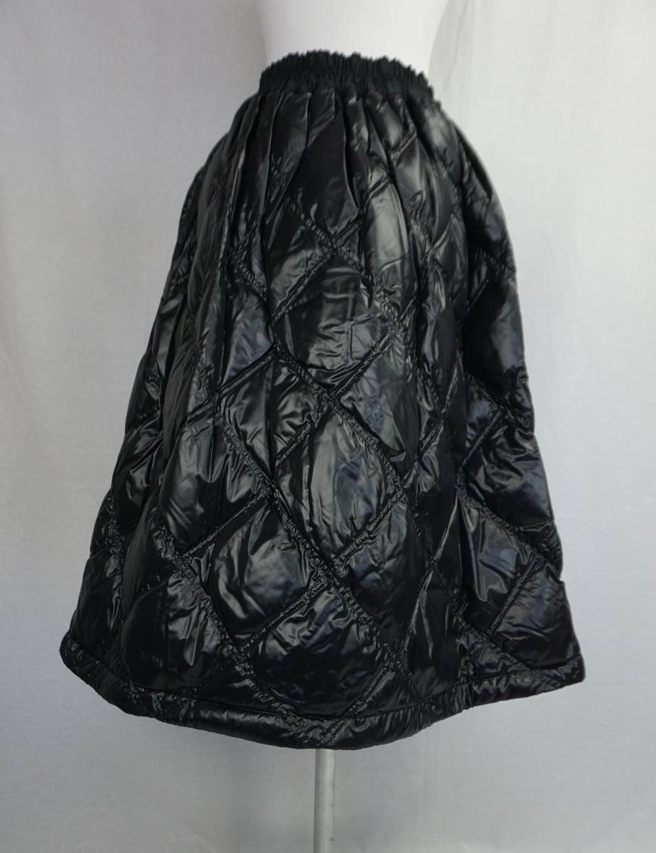 モンクレール ジーニアス ダウンスカート 定価115500円 M ブラック ダウン スカート GONNA 40 MONCLER_画像7