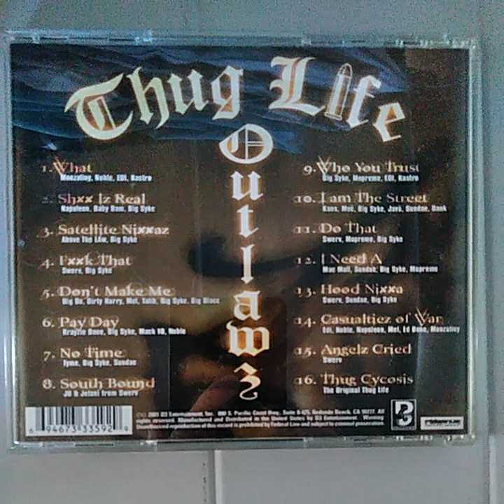 【G Rap / 送料込み】THUG LAW THUG & LIFE OUTLAWS