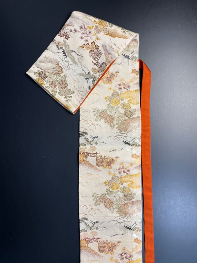 限定4本 日本刀 太刀 刀 刀袋 正絹 飛鶴紋 花鳥紋 職人ハンドメイド 100％正絹使用 一点物 1-16_画像3