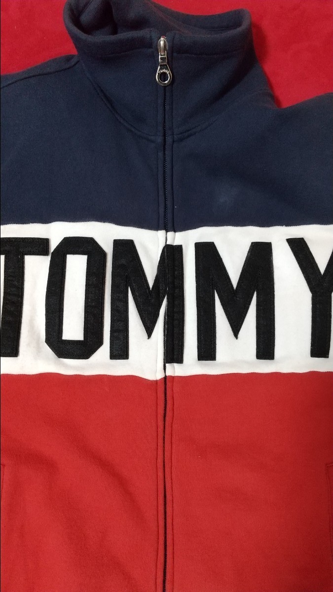 tommy hilfigerトミーヒルフィガー Tommy ブルゾン ビックロゴ オールドトミー 入手困難 匿名発送 即購入可