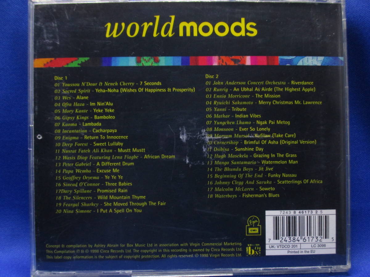 G7■中古 World Moods Various Artists _画像2