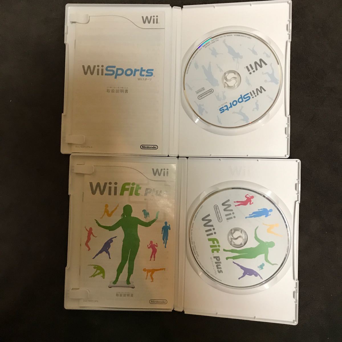 WiiゲームソフトWii Sports Wii Fit plus