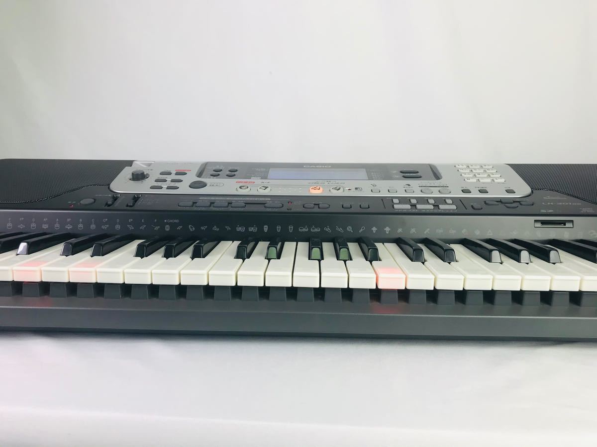 CASIO 光ナビゲーション LK-301BB 電子ピアノ 電子キーボード