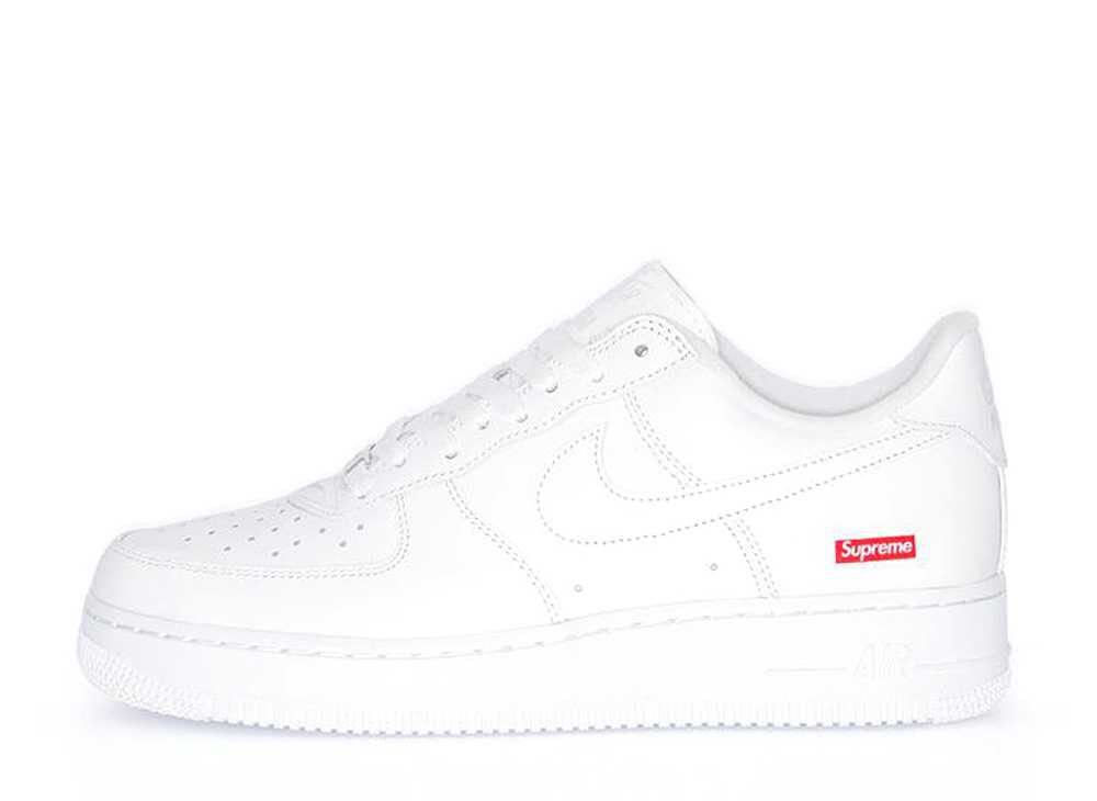 26cm US8 白 国内正規品 SUPREME x NIKE Air Force 1 Low WHITE ナイキ シュプリーム ホワイト ダンク エアフォース ワン_画像1