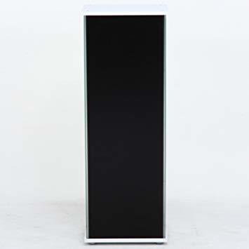  white height 120cm un- two trade collection case figure case 4 step height 120cm white the back side mirror attaching low 