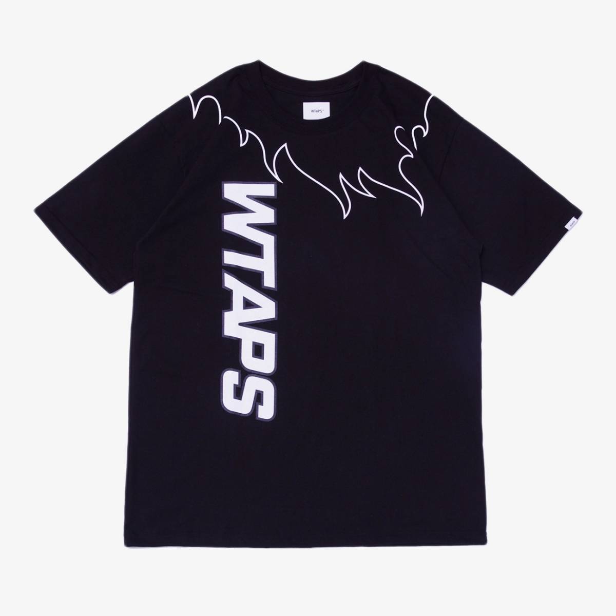 最新作売れ筋が満載 2020SS　WTAPS　FLAMES　BLACK　MEDIUM　Tシャツ 半袖Tシャツ