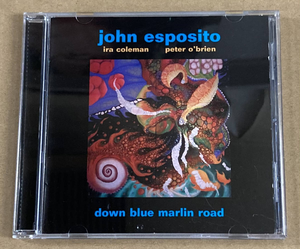 【CD】JOHN ESPOSITO／DOWN BLUE MARLIN ROAD《輸入盤》ジョン エスポジト《2006年 ピアノトリオ》_画像1