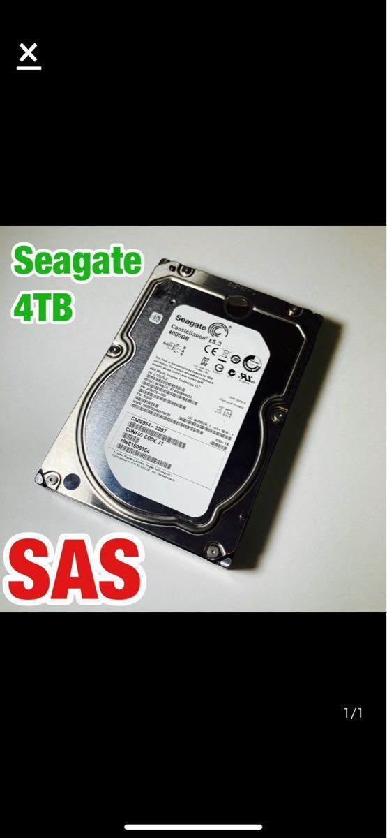 Seagate製のハードディスク4TB