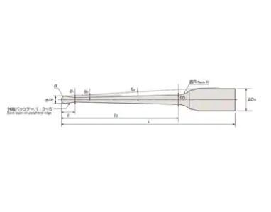 ☆超お買得/未開封新品/Epoch/MOLDINO旧日立ツールR1.0×0.9°首下35.0㎜EPDBP2020-35-09-TH(d6)THコートペンシルディープボールエンドミル_THコートペンシルディープボールエンドミル