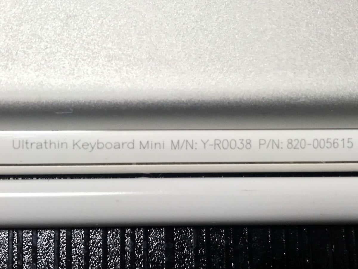 Logicool Ultrathin Keyboard Mini Y-R0038 ワイヤレス キーボードカバー iPad mini