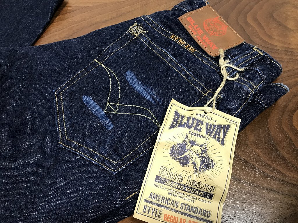 送料無料 未使用 BLUE WAY JEANS ブルーウェイ 日本製 ジーンズ 送料無料 未使用 BLUE WAY JEANS ブルーウェイ 日本製 ジーンズ