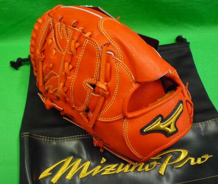 ⚾️ミズノプロ 硬式グラブ 投手用 サイズ11 ビターオレンジ