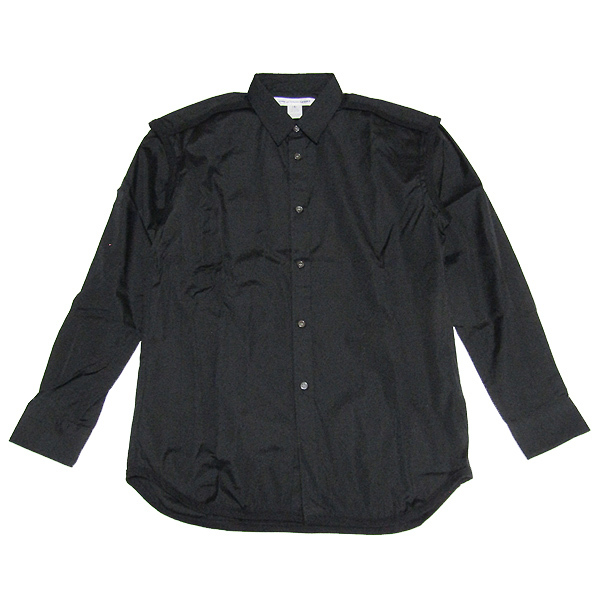 コムデギャルソンシャツ　シーム　シャツ　ブラック　S　comme　des　garcons　shirt_画像1