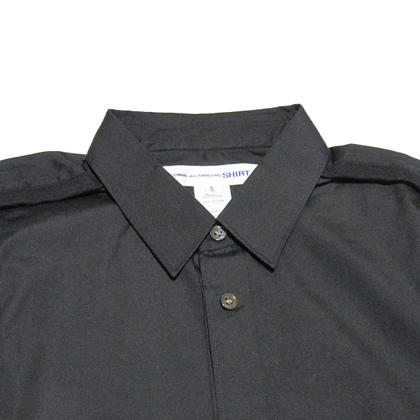 コムデギャルソンシャツ　シーム　シャツ　ブラック　S　comme　des　garcons　shirt_画像4