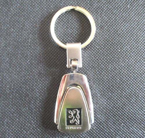 【新品?即決】#1 プジョー PEUGEOT キーホルダー エンブレム キーリング