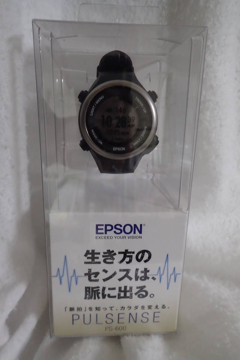 EPSON エプソン 腕時計 PS-600B ブラック 送料350円から_画像6