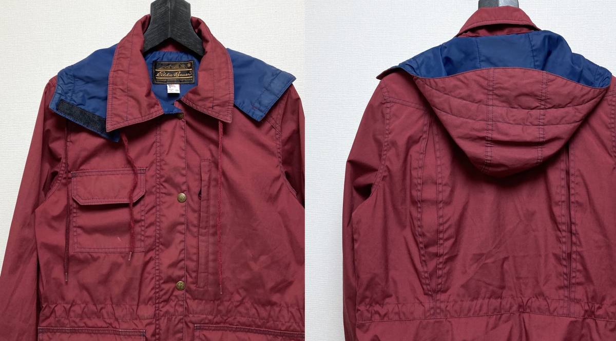 80s USA製 Eddie Bauer 黒タグ エディーバウアーマウンテンパーカー STORM SHED ジャケット ビンテージ_画像5