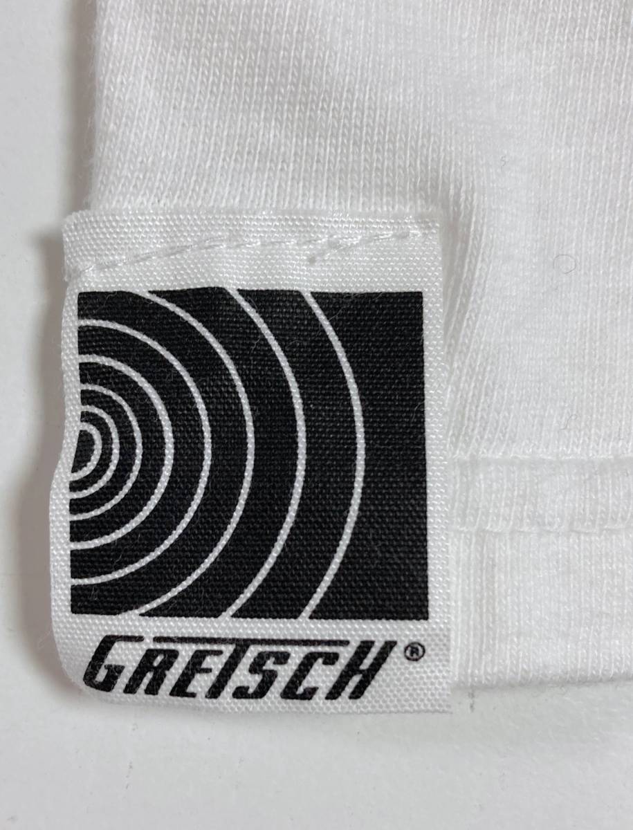 GRETSCH グレッチ ロゴ 長袖 カットソー Tシャツ ロンT 90s 00s ギター 楽器 バンド ビンテージの画像8