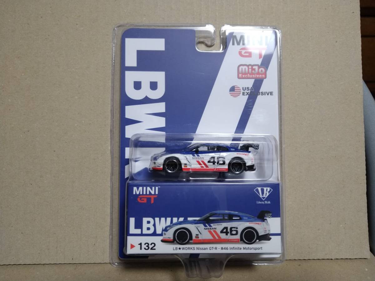 ☆即決送料無料☆ 1/64 AMERICAN DIORAMA MiJo Exclusives Auto Show Figures & MINI GT LBWK R35 #46 Infinite Motorsportセット おまけ付の画像5