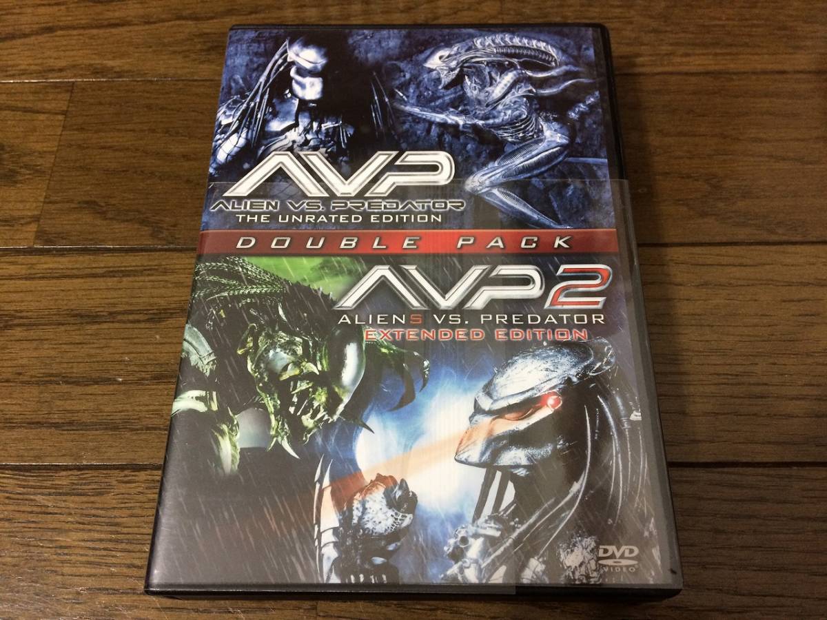 AVP完全版 　エイリアンVS.プレデター　1&2 DVD　ダブルパック　_画像1