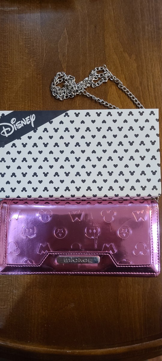 Paypayフリマ ディズニー 長財布 ショルダー ピンク 新品 Paypayフリマ ディズニー 長財布 ショルダー ピンク 新品