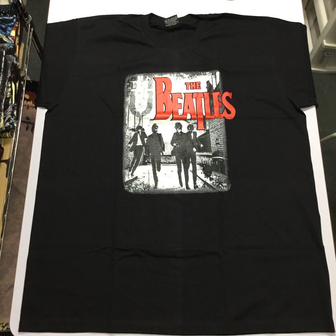 SR1B3. ビッグサイズバンドTシャツ　XXXL (3XL)(4L) ビートルズ　⑤ THE BEATLES