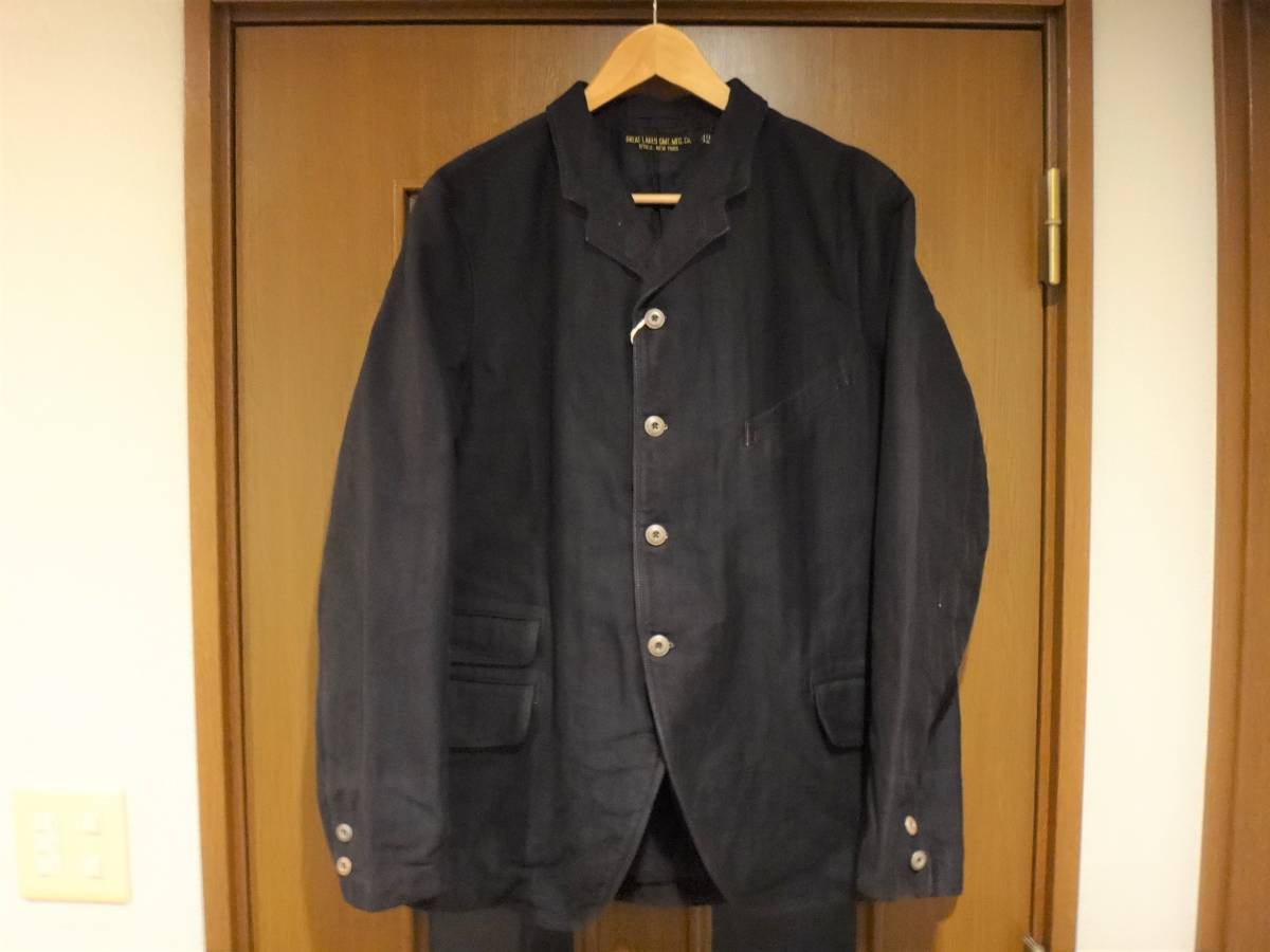 FREEWHEELERS ( フリーホイーラーズ ) JACKSON COAT （ ジャクソンコート ）size42 YARN-DYED MOLESKIN DEEP BLACK (ディープブラック)_画像1