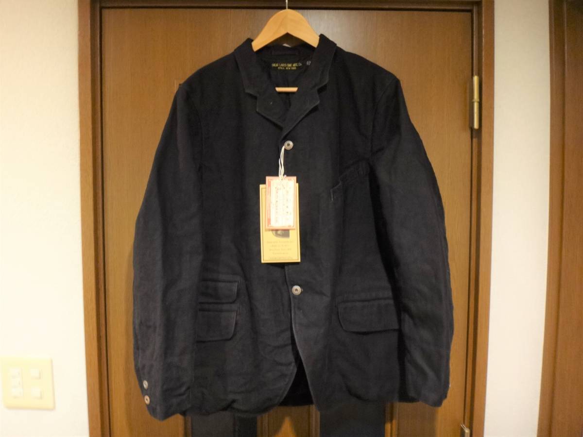 FREEWHEELERS ( フリーホイーラーズ ) JACKSON COAT （ ジャクソンコート ）size42 YARN-DYED MOLESKIN DEEP BLACK (ディープブラック)_画像2