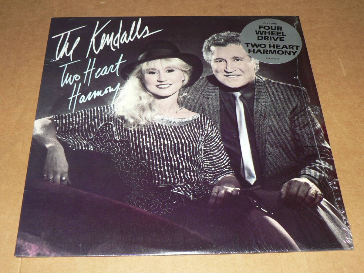 LP（米盤）／THE　KENDALLS　「TWO　HEART　HARMONY」　シュリンク付き　’85年盤／美盤、美再生