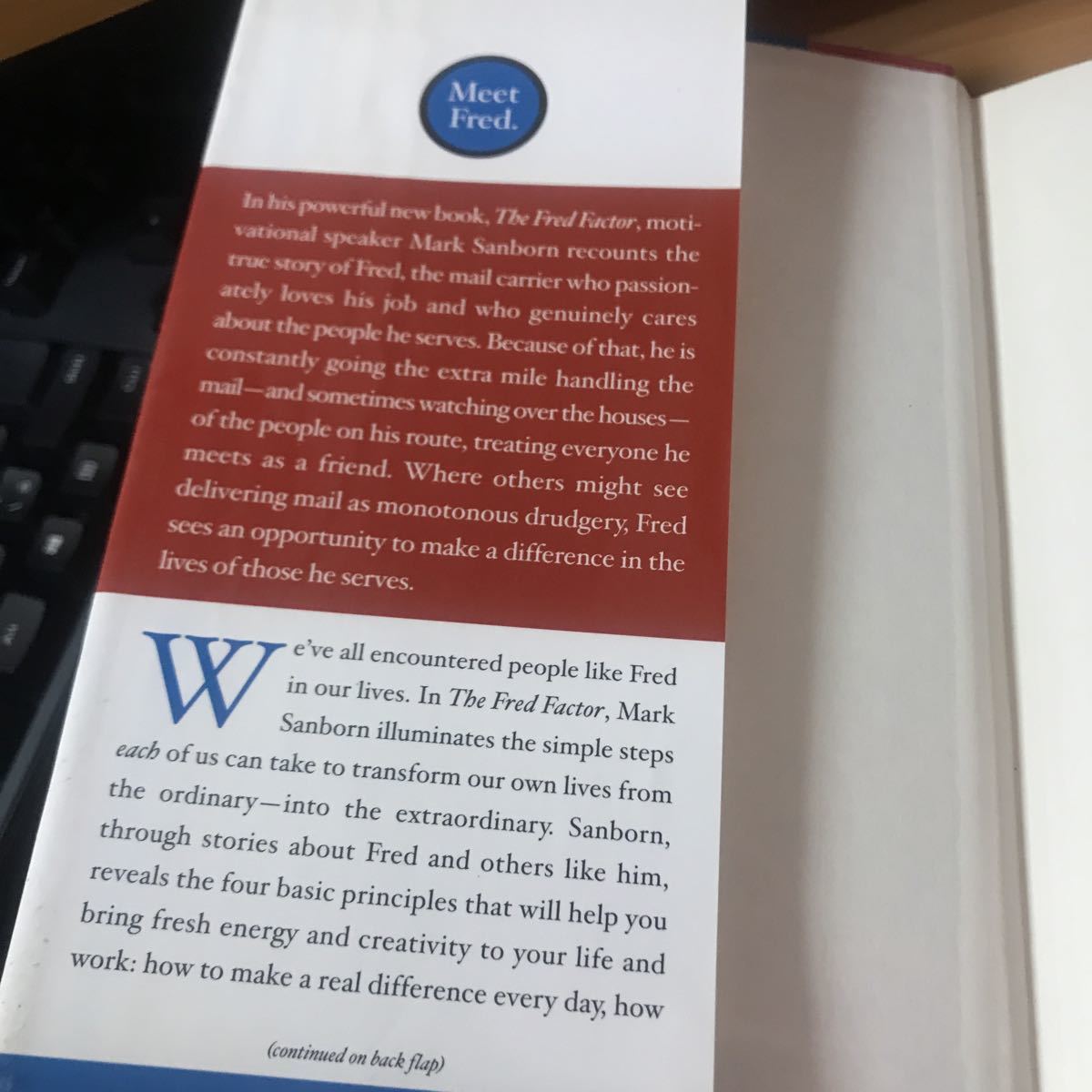  secondhand book foreign book The Fred Factor: How passion in your work and life can turn the ordinary into the extraordinary 9780385513517