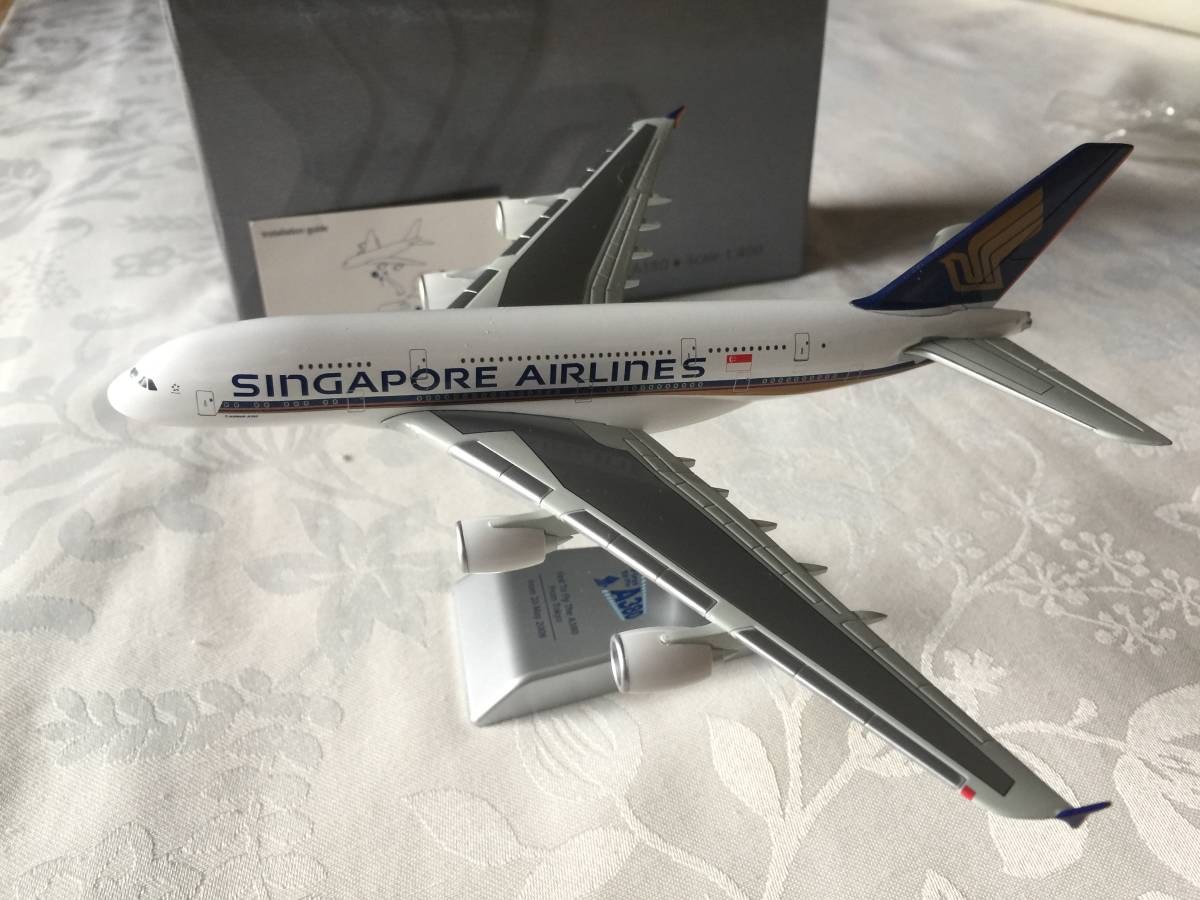 ヤフオク! - シンガポール航空 A380 Scale 1 400 First To Fl...