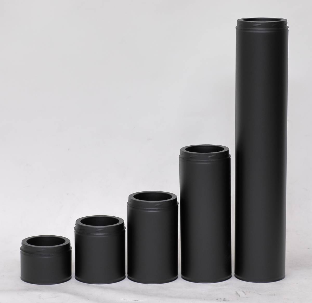 New жаростойкий чёрный покраска изоляция 2 -слойный дым .120mm(150-200) блокировка тип новый товар 