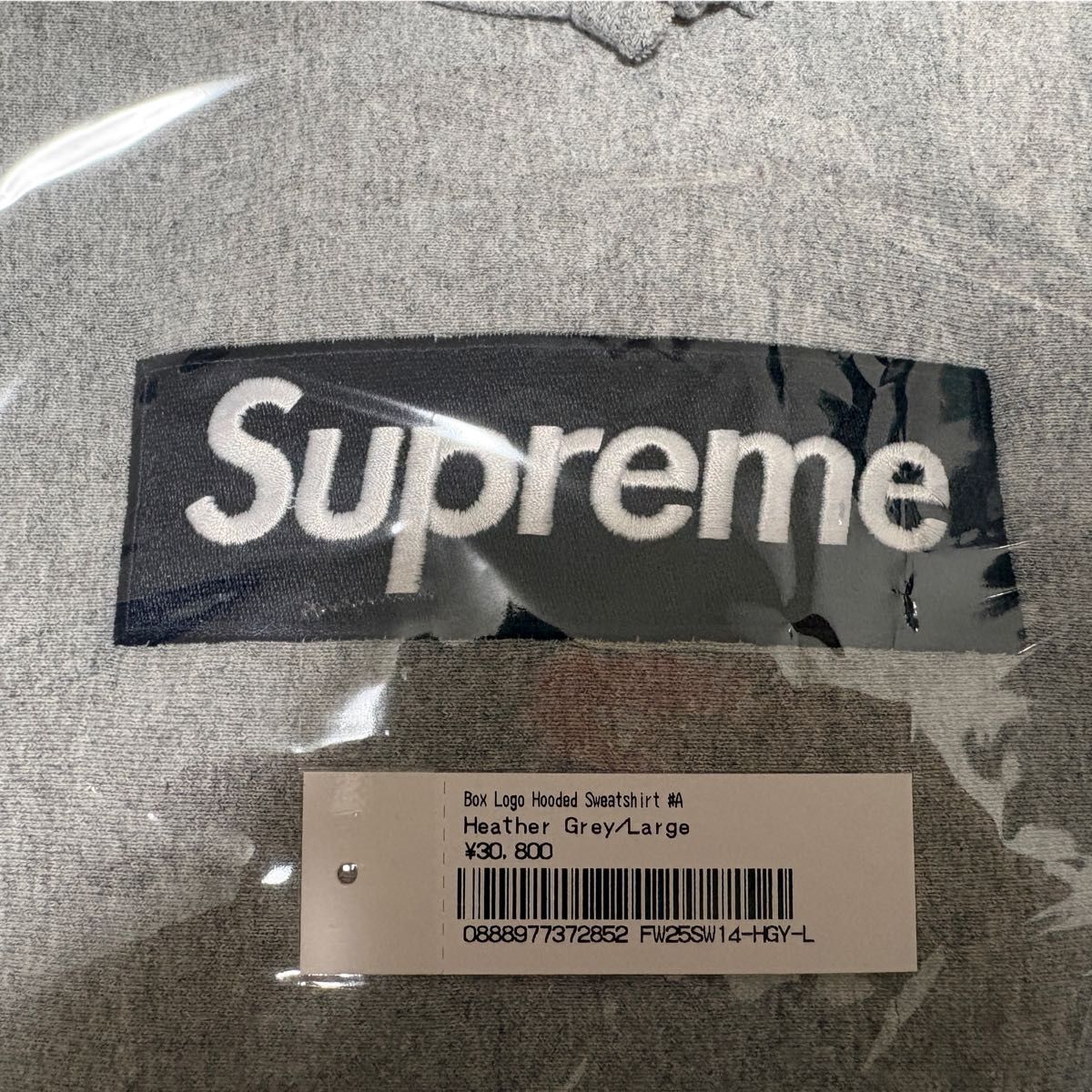 Supreme Box Logo Hooded Sweatshirt (25FW) 