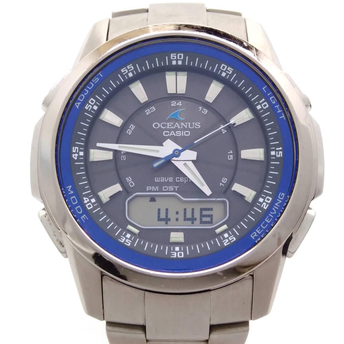 カシオ CASIO オシアナス OCEANUS 電波ソーラー ocw-1000 - 時計