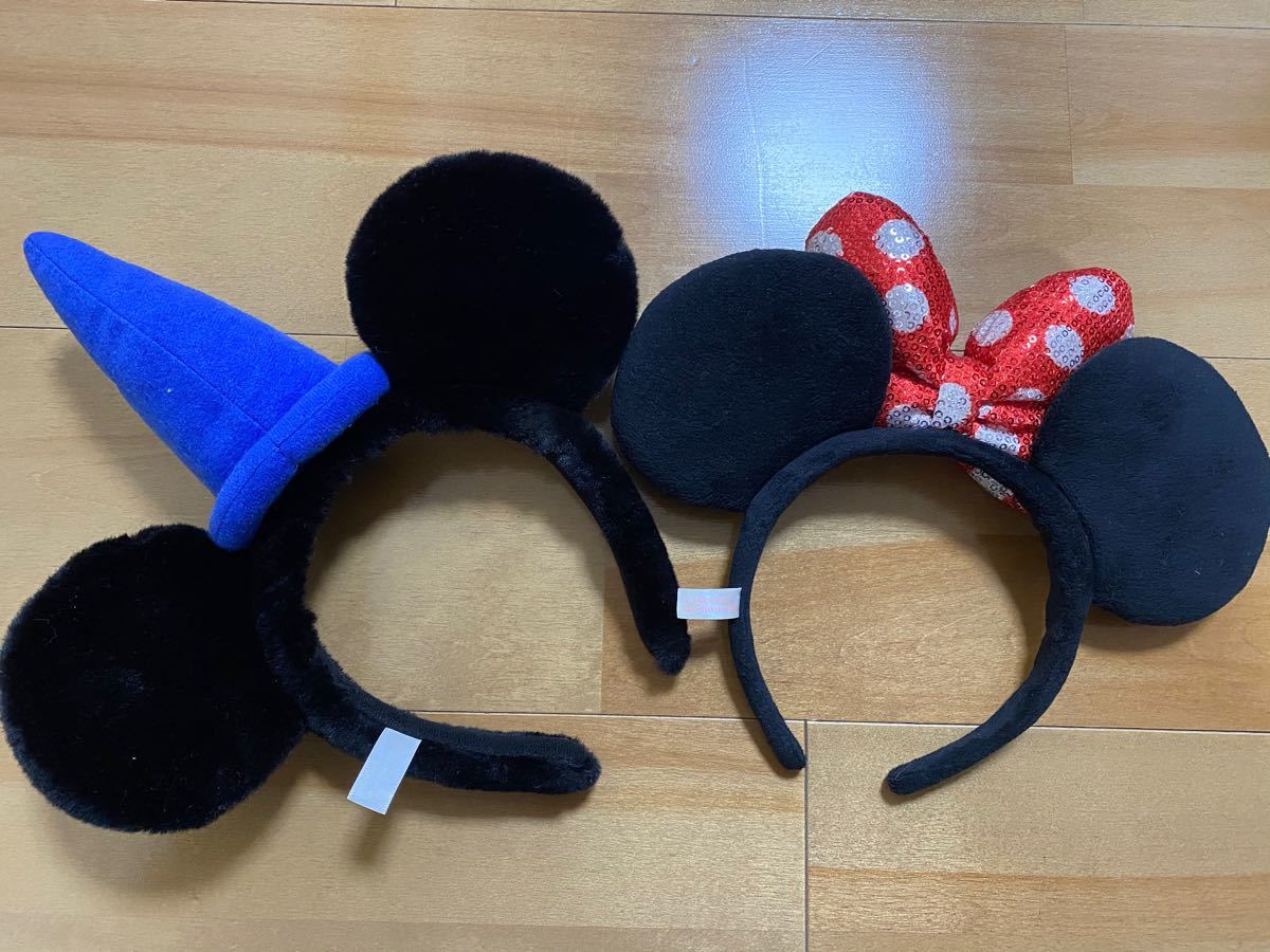 Paypayフリマ ディズニー カチューシャ ミッキー ミニー 2点セット Paypayフリマ ディズニー カチューシャ ミッキー ミニー 2点セット