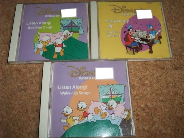 [CD][ free shipping ] Disney*s WORLD OF ENGLISH rose 3 sheets 