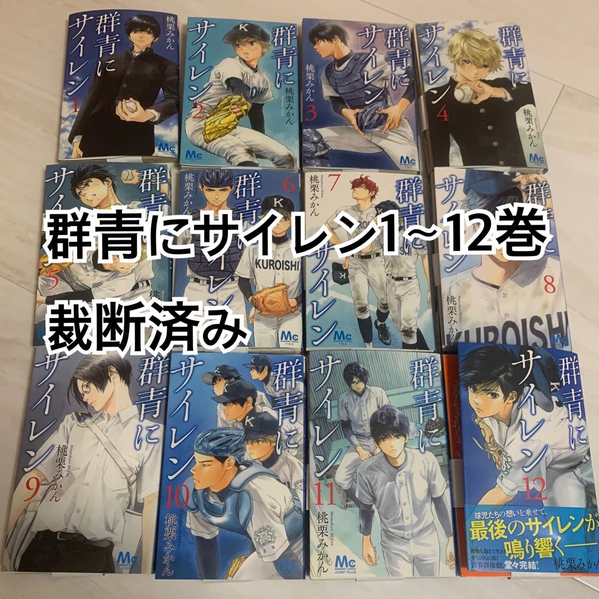 裁断済み 群青にサイレン(全巻)1-12巻 桃栗みかん｜PayPayフリマ