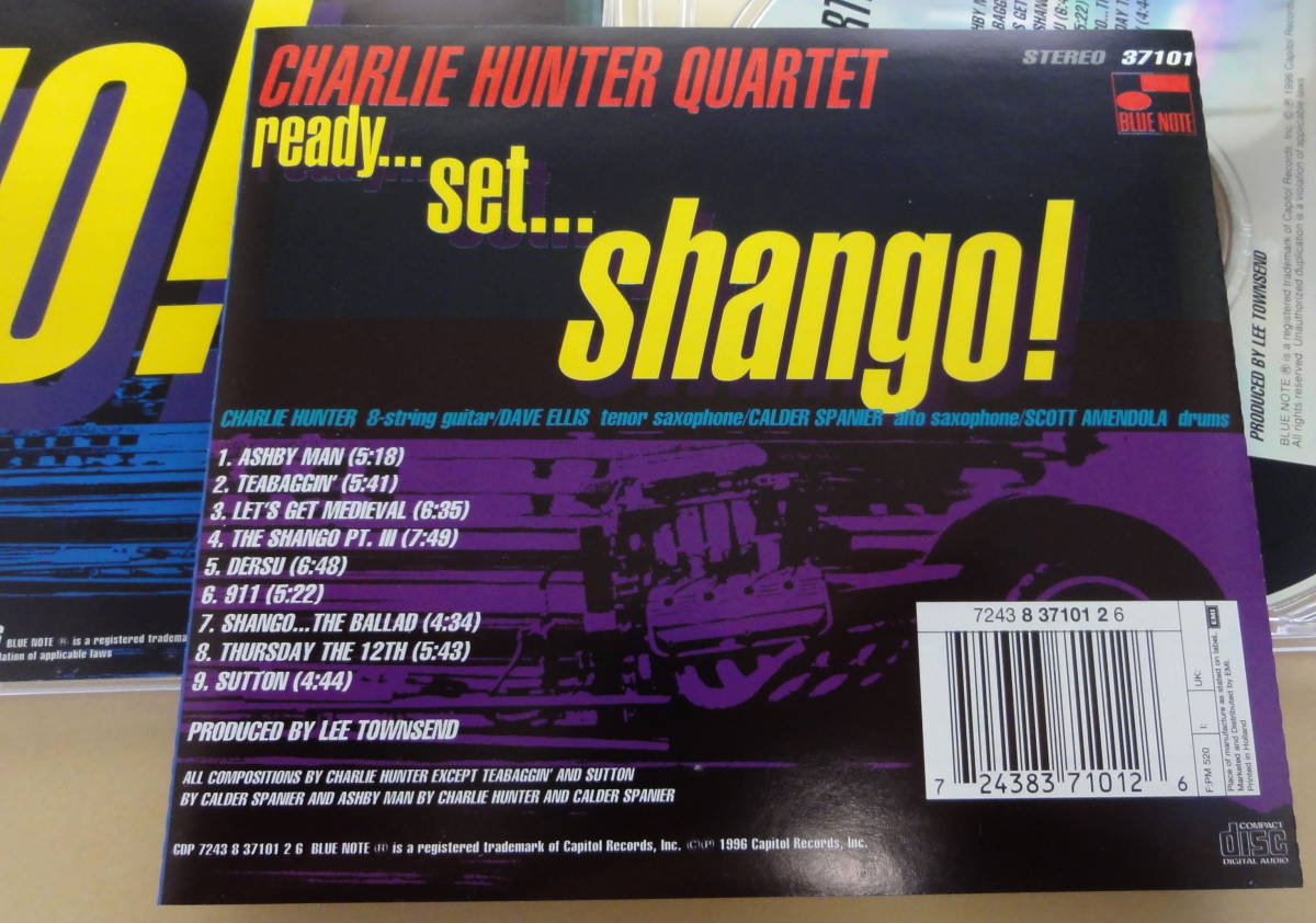 Charlie Hunter Quartet / Ready...Set...Shango! CD 8弦ギター ジャズ フュージョン  Blue Note Contemporary Jazzの画像2