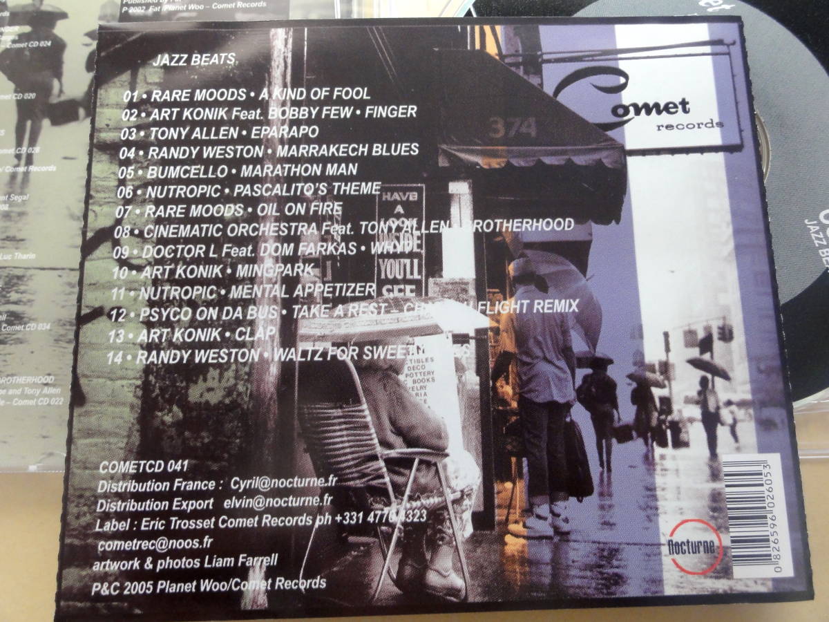 Comet Records : Jazz Beats CD Art Konik Rare Moods Tony Allen Randy Weston Future Jazz Afrobeat_画像2