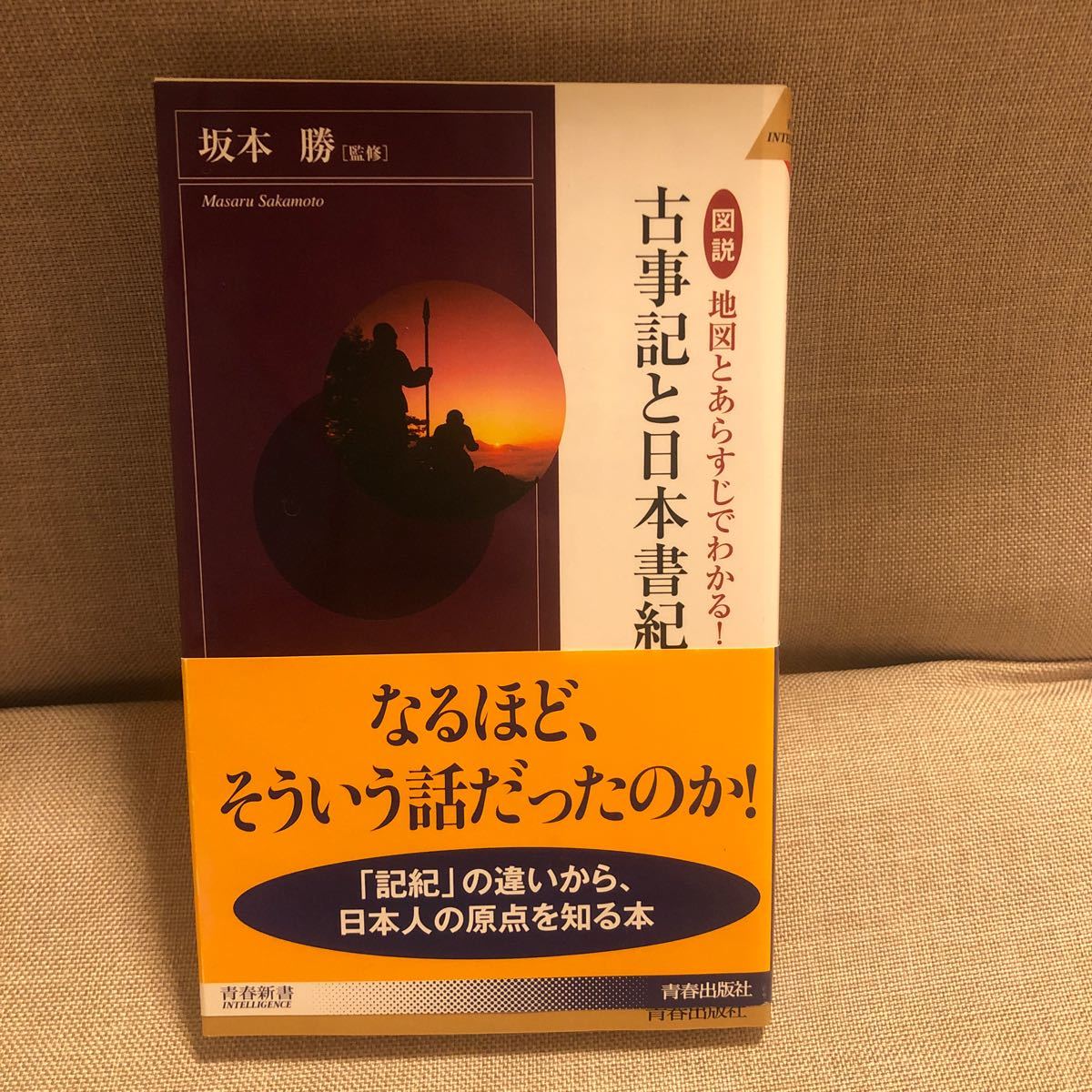 Paypayフリマ 図説地図とあらすじでわかる 古事記と日本書紀 青春出版社 坂本勝 新書 中古