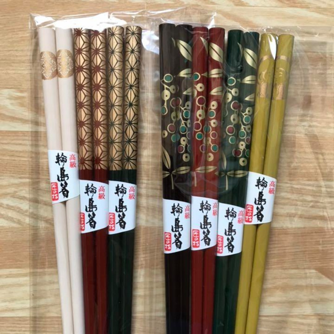 【新品】高級 輪島箸 7本、輪島 スプーン ペア 2本、しゃもじ、漆 うるし セット