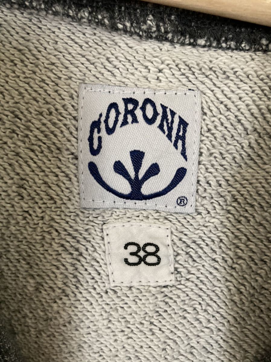 美品!CORONA スウェットパーカー!日本製!_画像4