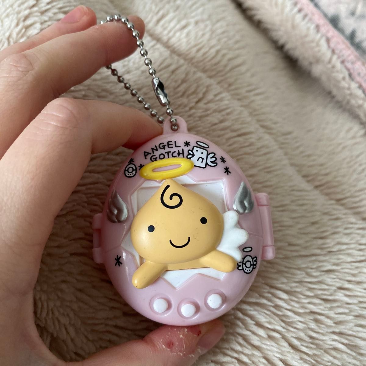 たまごっち ANGEL GOTCH 天使っち キーホルダー ピンク｜Yahoo!フリマ 