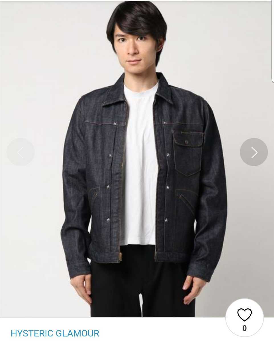 hysterics ヒステリックグラマー スタッズ Gジャン デニムジャケット ヒステリックグラマースタッズデニムジャケットGジャン M